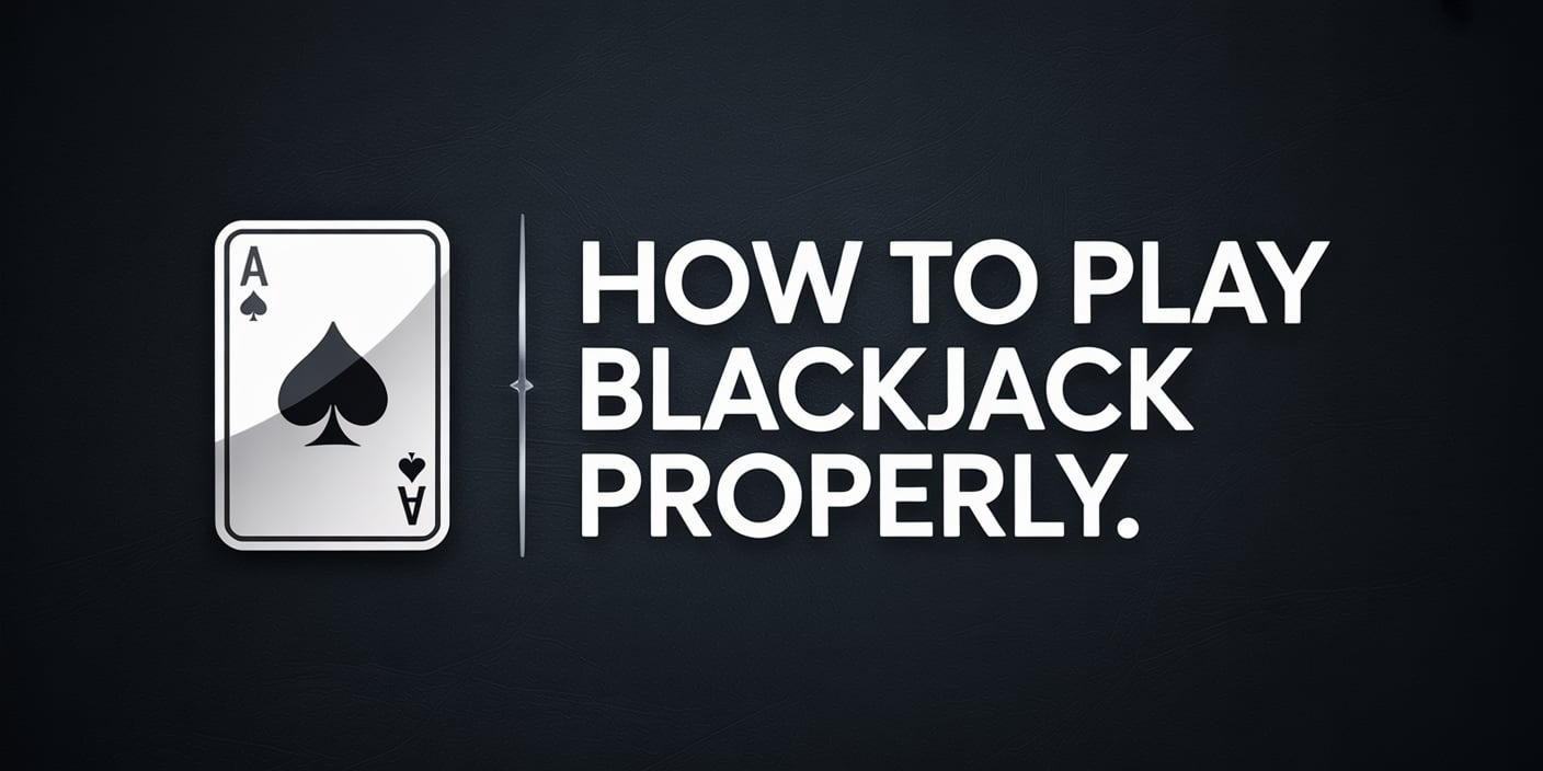 How to Play Blackjack Properly